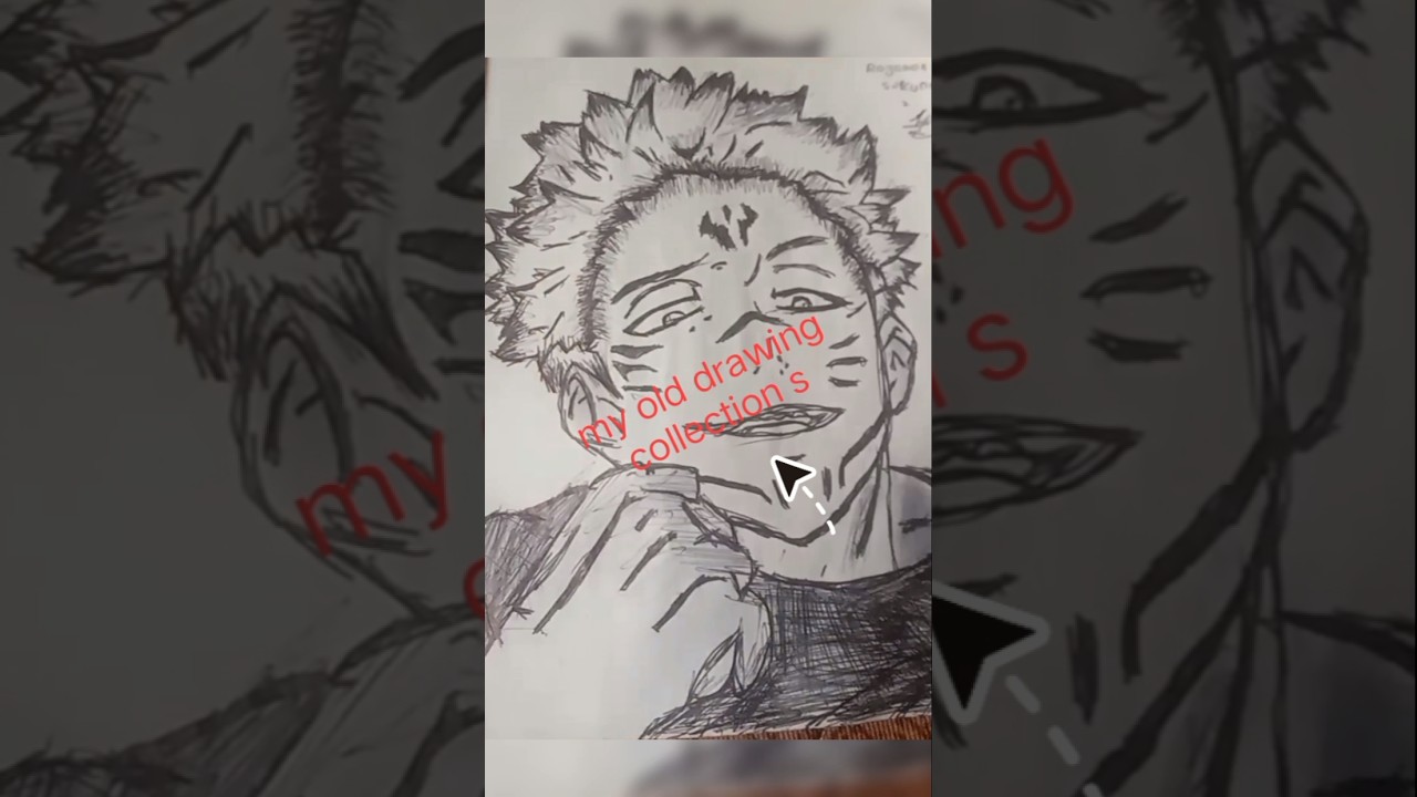 my old drawing collection s pen sketch