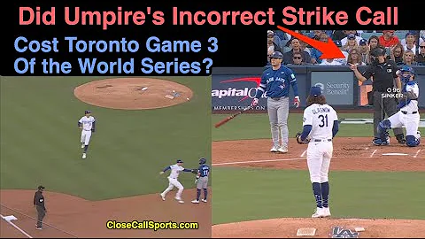 Blue Jays Lose 18-Inning World Series Thriller to Dodgers...Hours After Umpire's Call Hurt Toronto