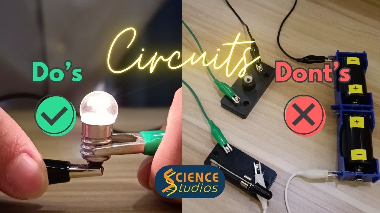 ⚡️ Do's and Don'ts of Building a Simple Electrical Circuit! ⚡️ - YouTube