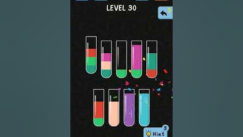 Water Color Sort Level 30 | Level 30