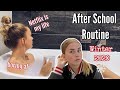 After School Routine - Winter 2020 - relaxing and lazy
