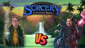 Ragnarök Decktech! Sorcery Contested Realm gameplay Seer vs Battlemage