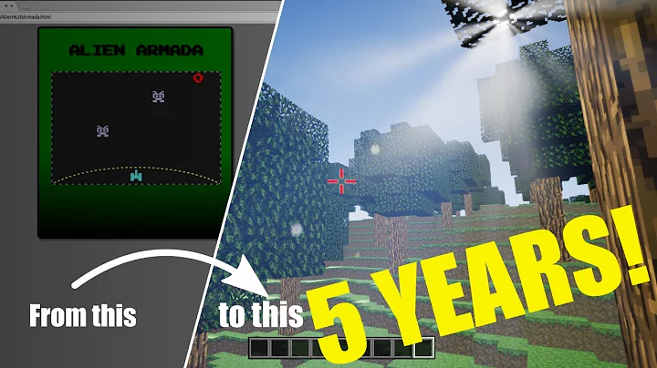 5 YEARS of Game Development | From no Programming Knowledge to this