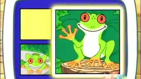 Go, Diego, Go! Red-Eyed Tree Frog Puzzle