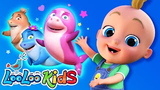 Baby Shark🦈 and A Ram Sam Sam more Kids Songs and Nursery Rhymes - LooLoo Kids