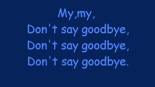 Fly Project lyrics - Goodbye