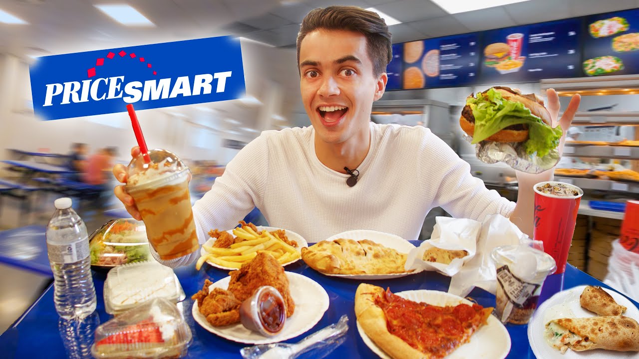 Probando TODO el MENÚ del RESTAURANTE de Pricesmart ¿Vale la pena?