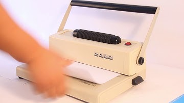 S15 spiral binding machine 4:1