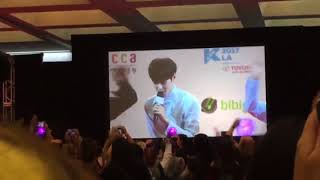 Cha Eunwoo (ASTRO) Singing Justin Bieber´s