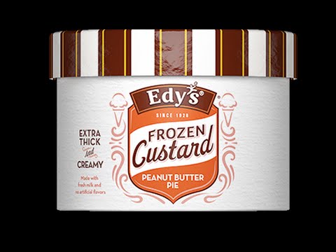 Edy's Frozen Custard Peanut Butter Pie
