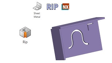 Rip | How to use Rip in NX | NX CAD |