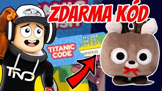 PRESTON UKÁZAL KÓD NA TITANICA ZADARMO 😜Uhodneš ho? 🐾 PET SIMULATOR 99