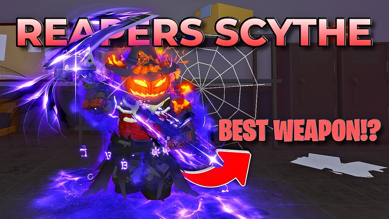 The Reaper Scythe Just Became The Best Weapon In Hunty Zombie?! - YouTube