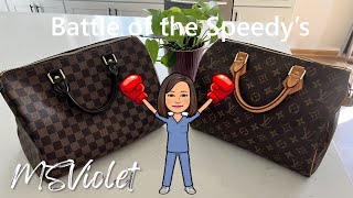 COMPARISON: LV Speedy 30 Classic Monogram vs. Damier Ebene: Which One is Better? (Pros/Cons/Review)