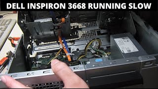 Diagnosing Slow Dell Inspiron 3668 - Recommending Ssd Upgrade To Customer