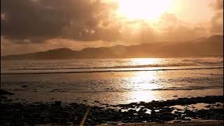 SUNSET DI TEPI PANTAI #1 (No copyright) background puisi/musikalisasi