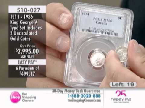 High Quality Coins of King George V, 1911-1936 at The Shopping Channel 510027