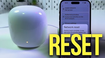 How to Factory Reset Your Google Nest Wifi Pro AXE5400 Router and Mesh Points