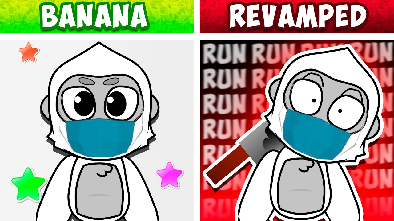 Gorilla Tag Incredibox - BANANA | REVAMPED V2 | UPDATE | GALLERY |  NORMAL VS HORROR