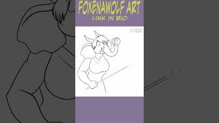 Commission Shorts #fyp #art #animation #furry #timelapse #shorts