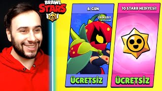 15 Tane Ücretsi̇z Ödül Geldi̇ Hepsi̇ni̇ Aldim - Brawl Stars