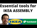 Essential tools for IKEA assembly TaskRabbit