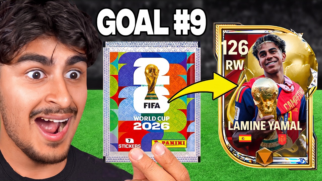 1 FC Mobile Goal = 1 World Cup Sticker Pack