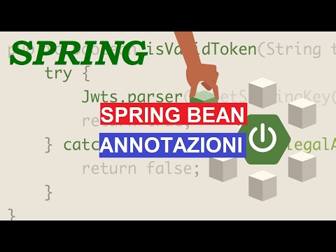 Video: Cos'è l'annotazione @bean?