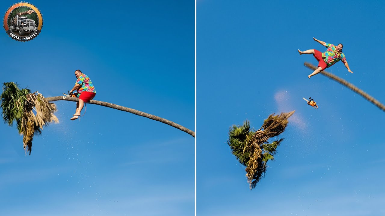 Idiots With Chainsaws: Tree Cutting Fails | Extreme Dangerous Logging Truck Fails #3