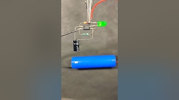 Superb LED Flasher Circuit Using Optocoupler #shorts