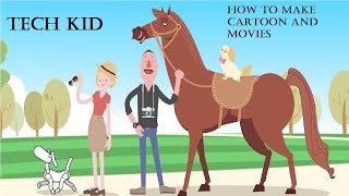 How to make animated cartoon, movies / How to move two characters in crazytalk animator 3 #crazytalk