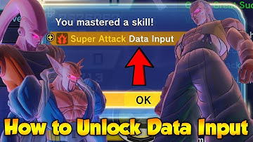 How to get Data Input Guide - Free DLC 5 Update! - Dragon Ball Xenoverse 2