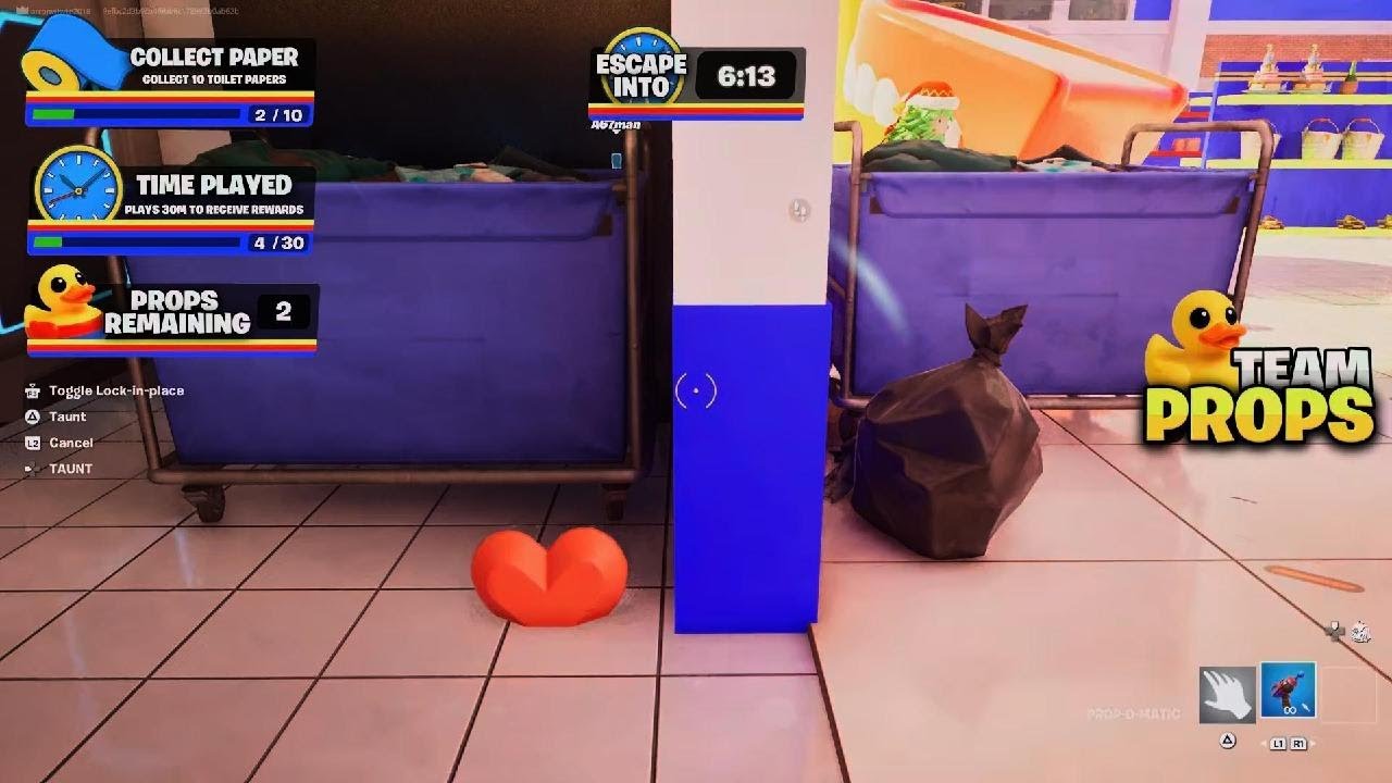 I played prop hunt with my friends [IT WAS FUNNY]