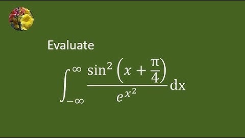 2017 MIT Integration Bee, qualifying test question # 16 (Mis-1221)