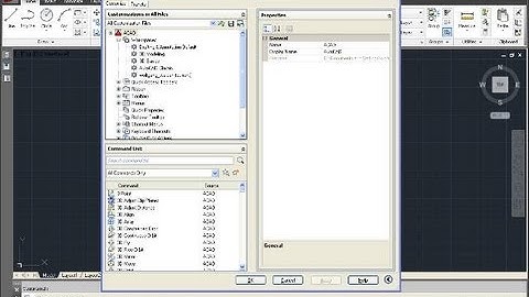 Adjust workspace - Autocad 2013 Training - Customize workspace - acad.cuix
