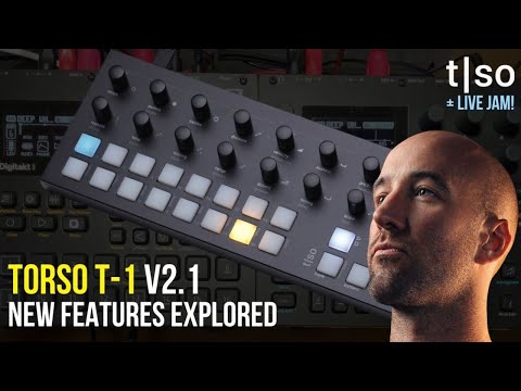 Torso T1 v2.1 what's new? Live jam with Digitone 2 & Digitakt 2