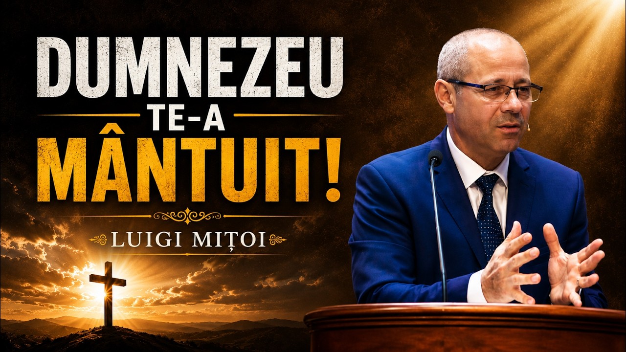Luigi Mițoi - Dumnezeu te-a mântuit și sigur nu te lasă - predici biblice