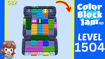 Color Block Jam Level 582 (1504) Solution Walkthrough