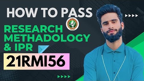 Research Methodology Vtu Important Questions 📝