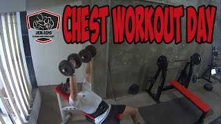 Day Vlog - Meu Treino De Peito Chest Workout
