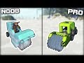 NOOB vs PRO Snow Removal Challenge! (Scrap Mechanic Gameplay)