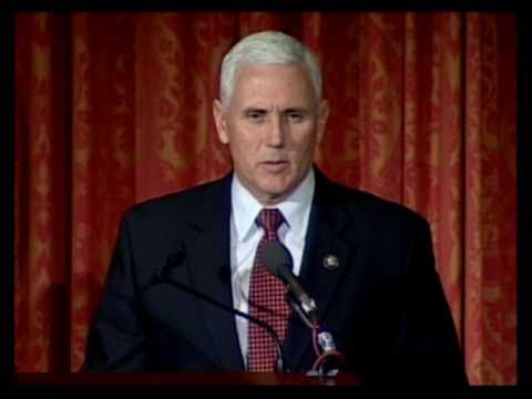 Address by Congressman Michael R. Pence 11-19-10