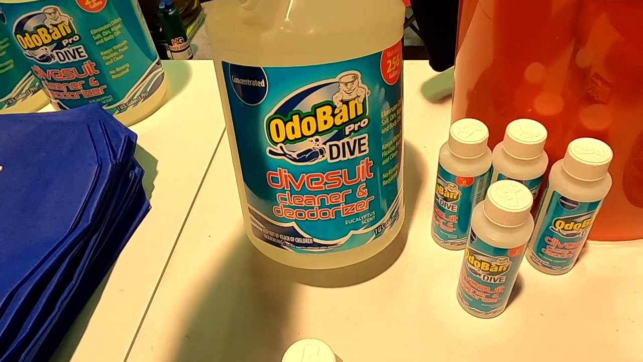 OdoBan Dive wetsuit cleaner