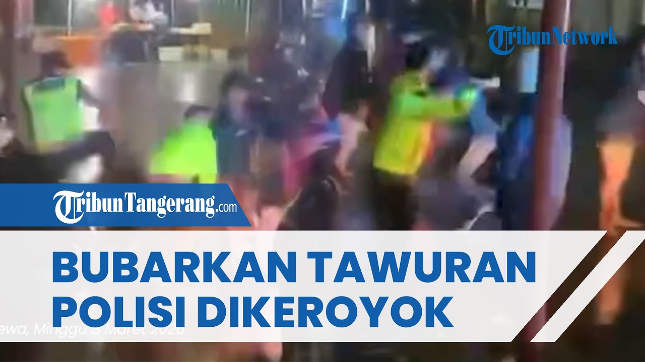 Detik-detik Kapolsek Kaliwungu & Anggotanya Diserang Geng Pemuda saat Bubarkan Tawuran Sahur