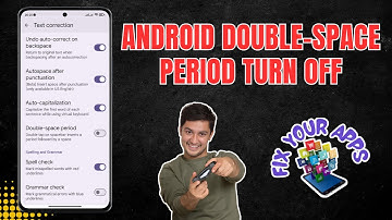 How to Turn Off the Double-Space Period on Android