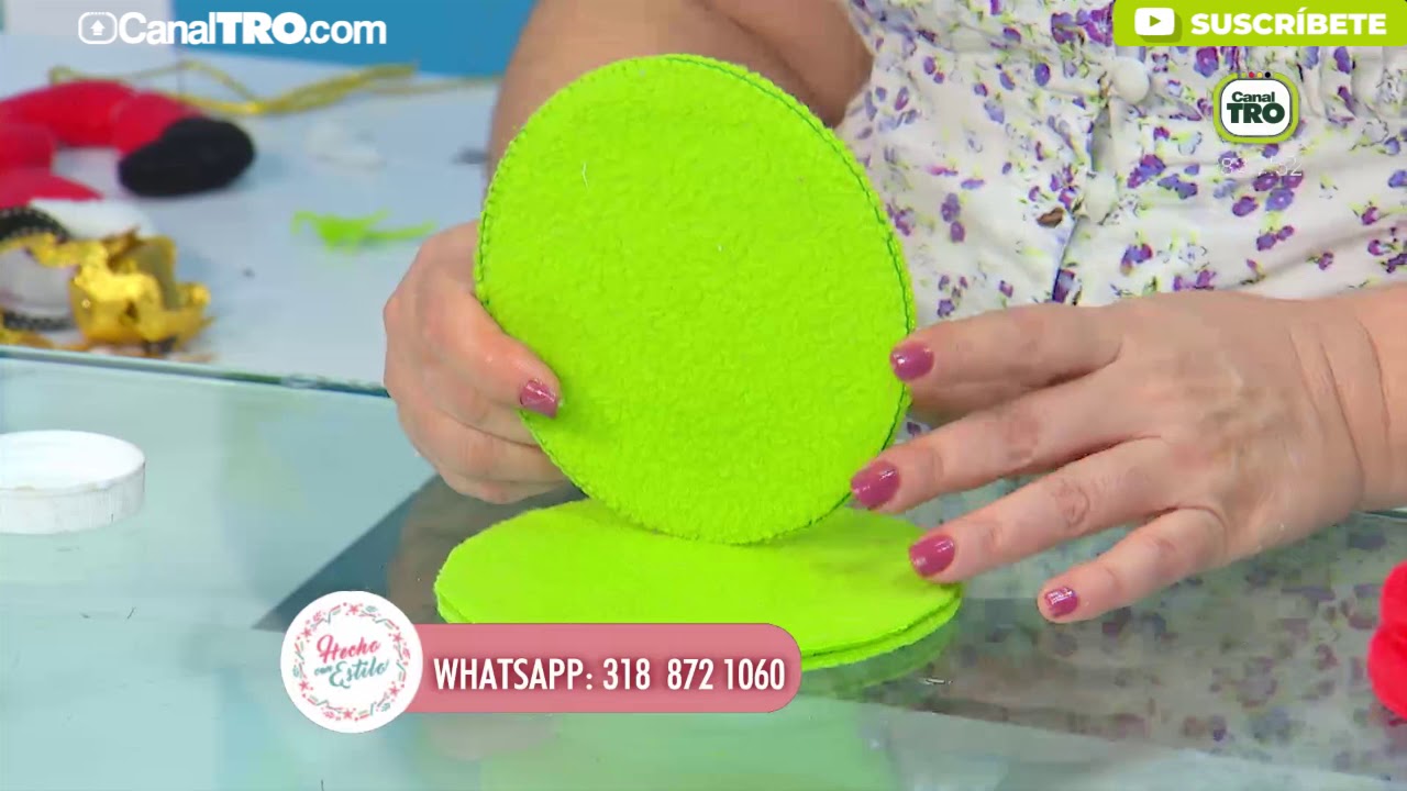 Portacelular navideño - Hecho con Estilo