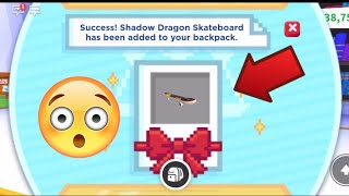 How to get the *SECRET* SHADOW DRAGON SKATEBOARD in Adopt Me!