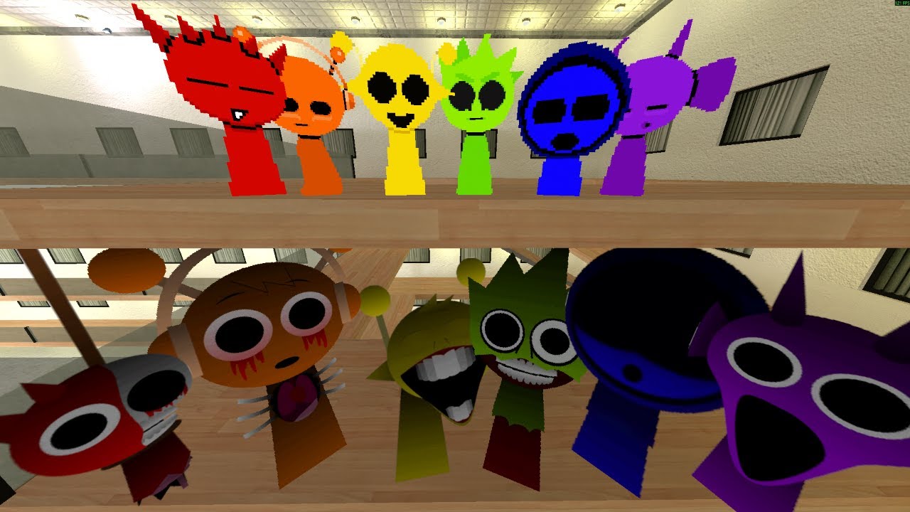 Saving ssprunkii Family from Whole Hotel Of Angry Original Sprunkies!