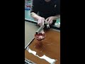 Hardware wood grain water transfer printing #metal surface treatment