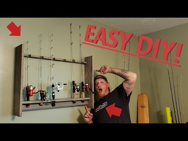 diy ice fishing rod holder Sled install ice sled rod holder Mounted a rod holder on